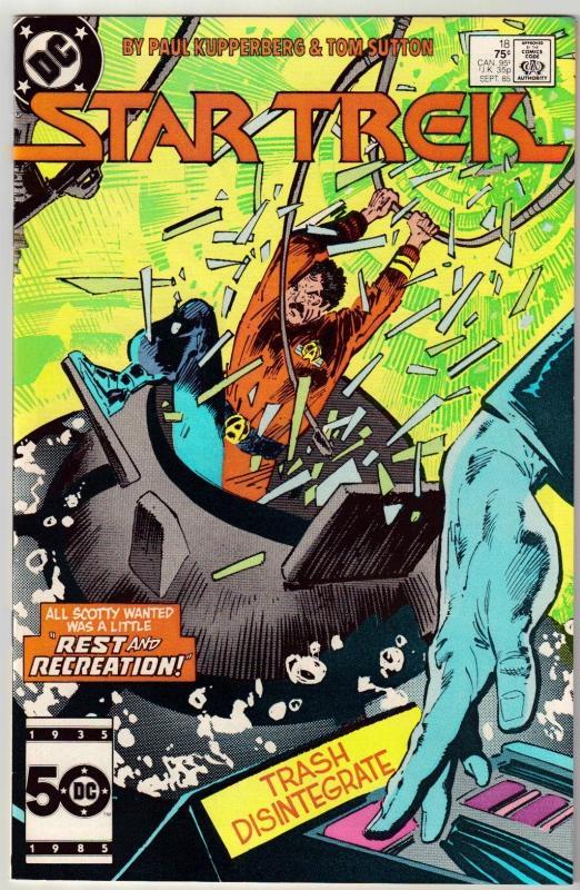 Star Trek #18 comic book near mint 9.4