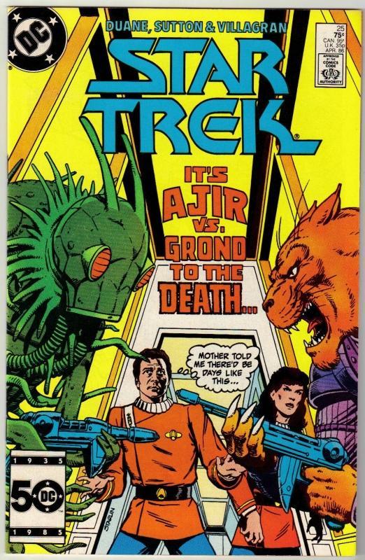 Star Trek #25 comic book near mint 9.4