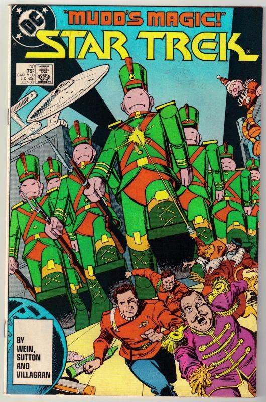 Star Trek #40 comic book near mint 9.4