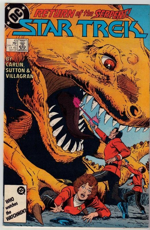 Star Trek #43 comic book near mint 9.4