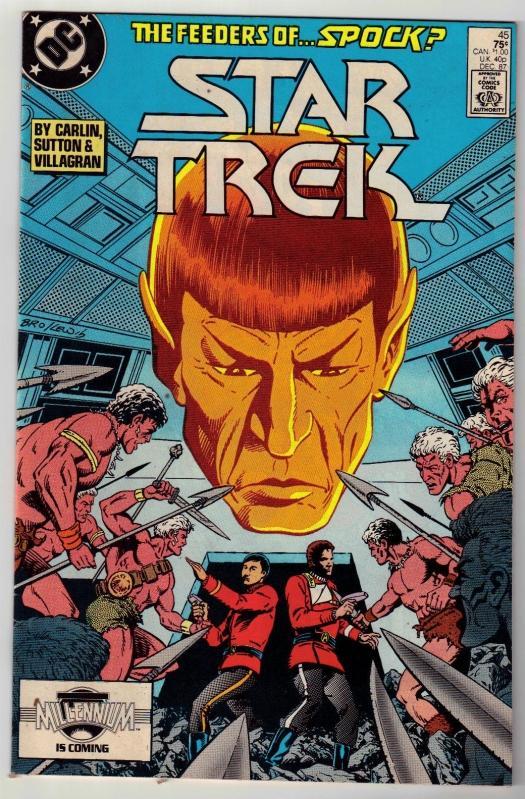 Star Trek #45 comic book near mint 9.4
