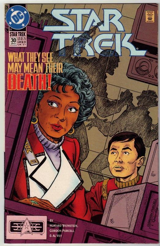 Star Trek #30 comic book near mint 9.4