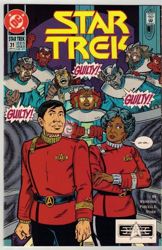 Star Trek #31 comic book mint 9.8