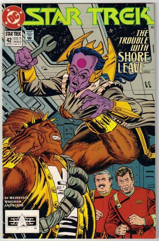 Star Trek #42 comic book near mint 9.4