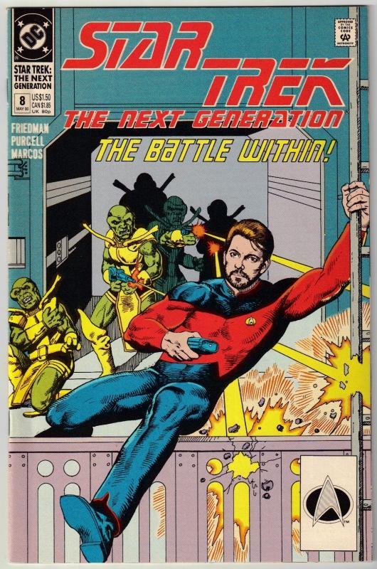 Star Trek The Next Generation #8 comic book near mint 9.4
