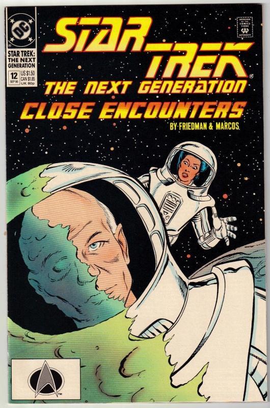 Star Trek The Next Generation #12 comic book near mint 9.4