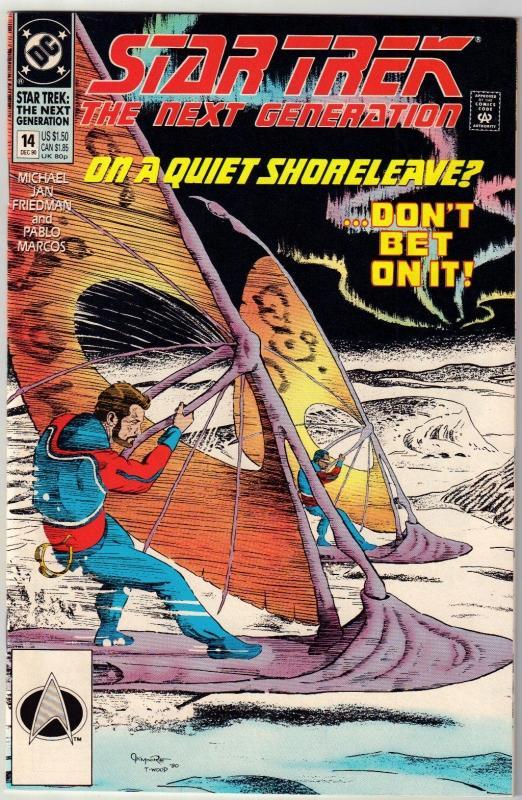 Star Trek The Next Generation #14 comic book near mint 9.4