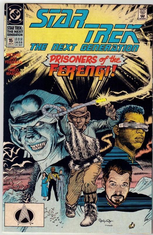 Star Trek The Next Generation #15 comic book near mint 9.4