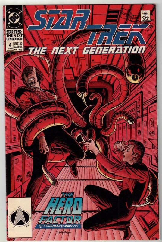 Star Trek The Next Generation #4 comic book near mint 9.4