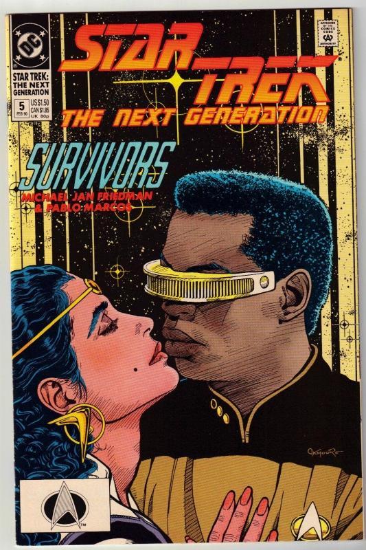 Star Trek The Next Generation #5 comic book near mint 9.4