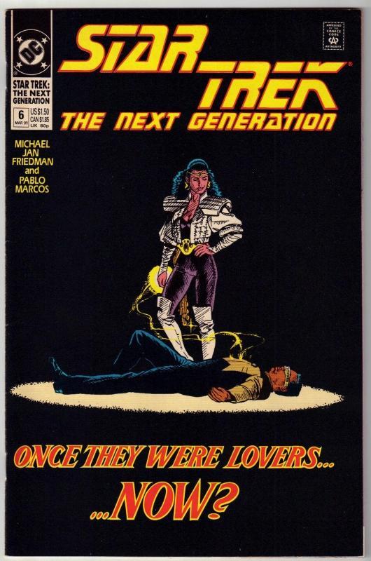 Star Trek The Next Generation #6 comic book near mint 9.4
