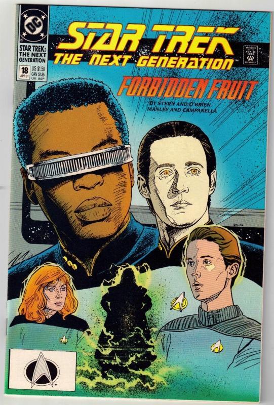 Star Trek The Next Generation #18 comic book near mint 9.4