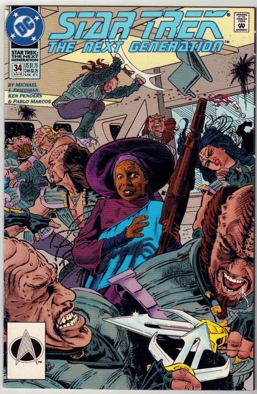 Star Trek The Next Generation #34 comic book near mint 9.4