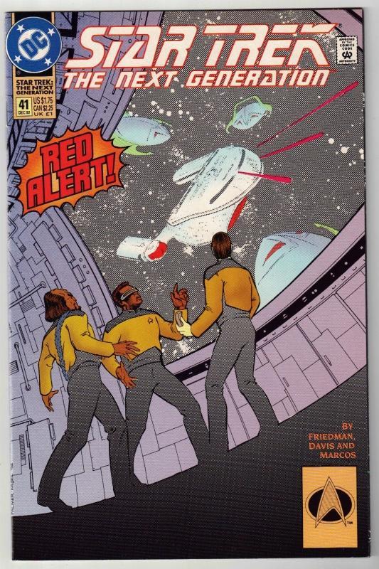 Star Trek The Next Generation #41 comic book near mint 9.4