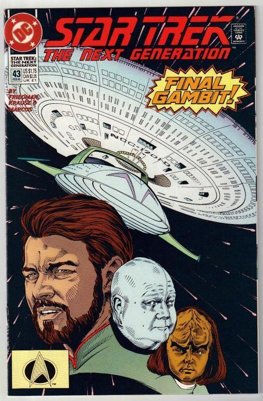 Star Trek The Next Generation #43 comic book near mint 9.4