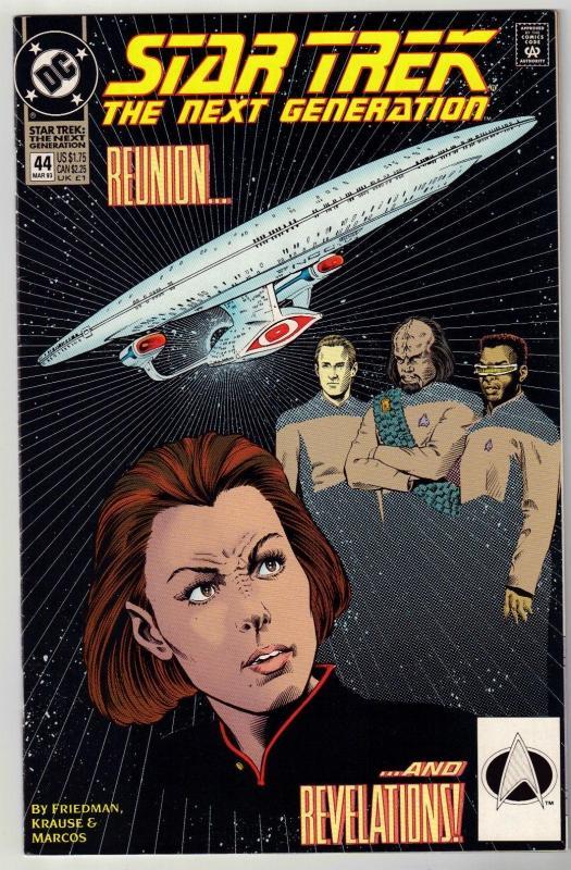 Star Trek The Next Generation #44 comic book near mint 9.4