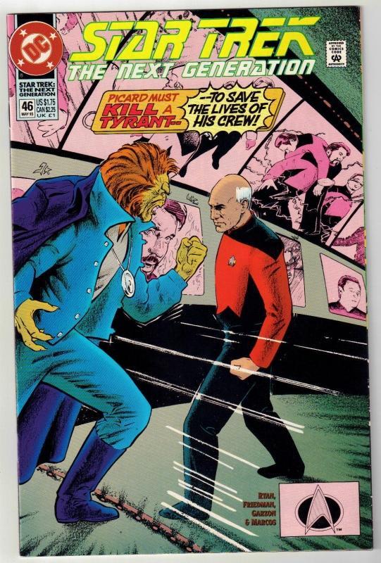Star Trek The Next Generation #46 comic book near mint 9.4