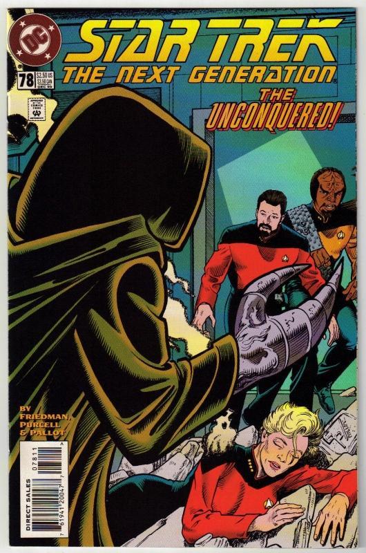 Star Trek The Next Generation #78 comic book near mint 9.4