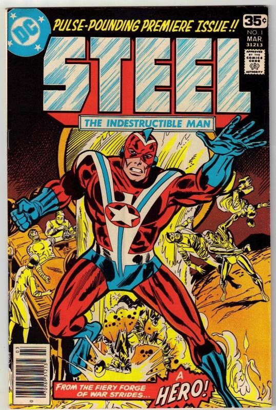 Steel #1 comic book very good plus 4.5