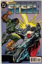 Steel #2 comic book near mint 9.4