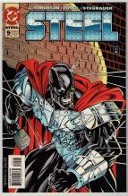 Steel #9 comic book near mint 9.4