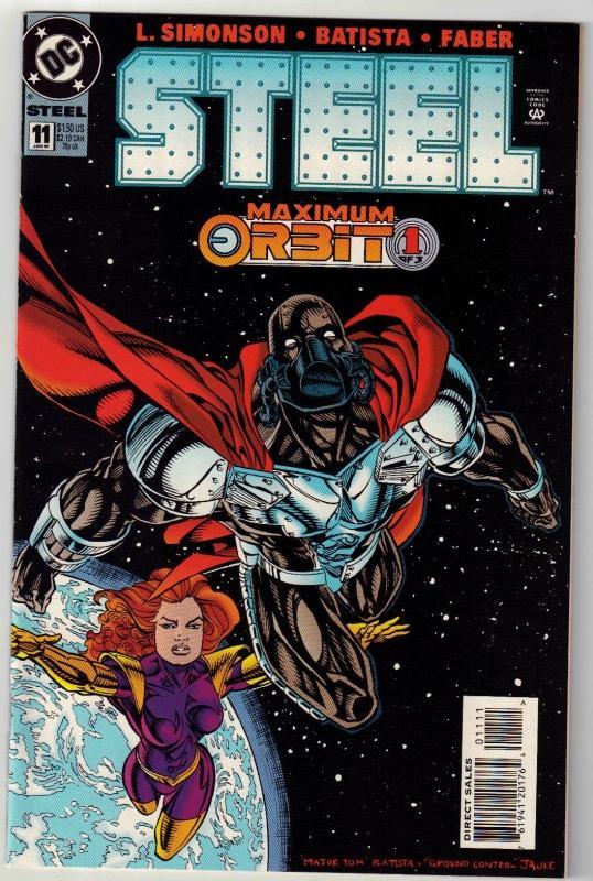 Steel #11 comic book near mint 9.4