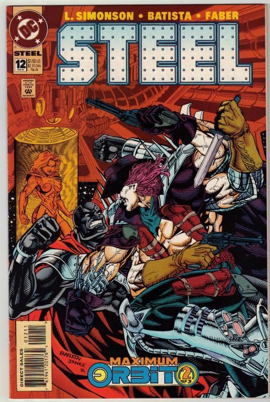 Steel #12 comic book near mint 9.4