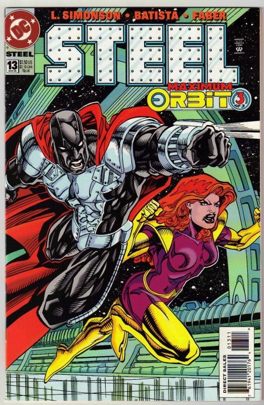 Steel #13 comic book near mint 9.4