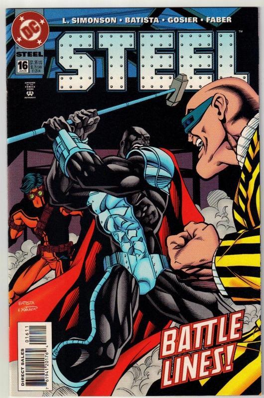 Steel #16 comic book near mint 9.4