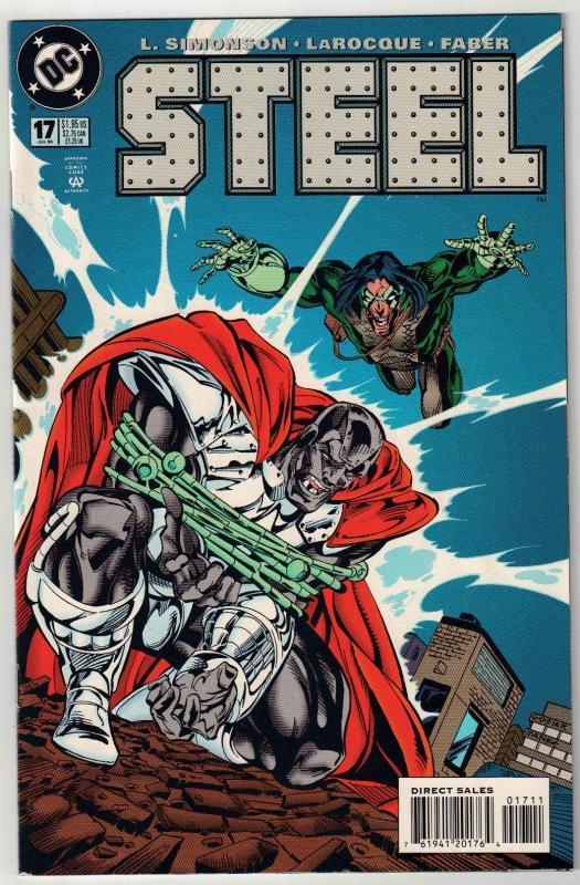 Steel #17 comic book near mint 9.4