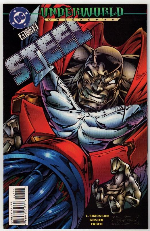 Steel #21 comic book near mint 9.4