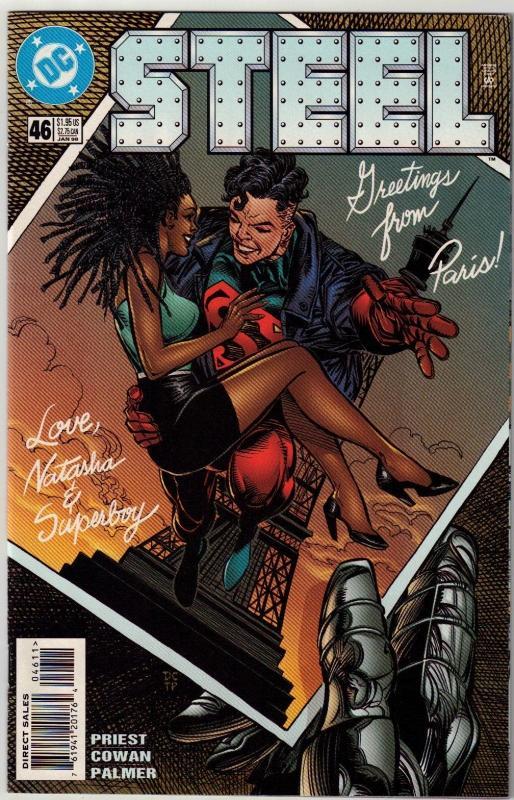 Steel #46 comic book near mint 9.4