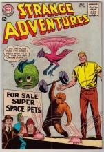 Strange Adventures #166 comic book very good 4.0