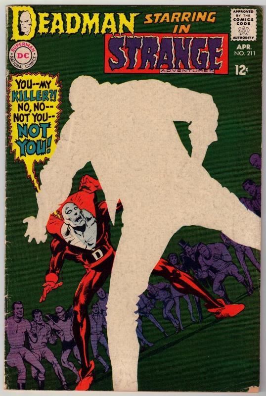 Strange Adventures #211 comic book very good 4.0