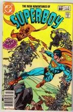 New Adventures of Superboy #42 comic book very good 4.0