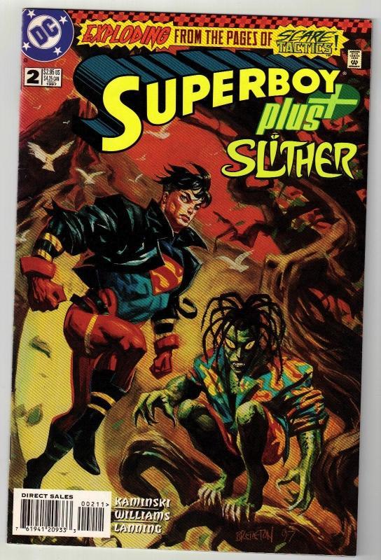 Superboy plus!! #2 comic book near mint 9.4