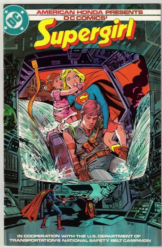 American Honda Presents Supergirl comic book near mint 9.4