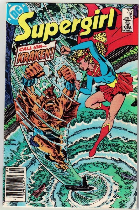 Supergirl #18 comic book near mint 9.4
