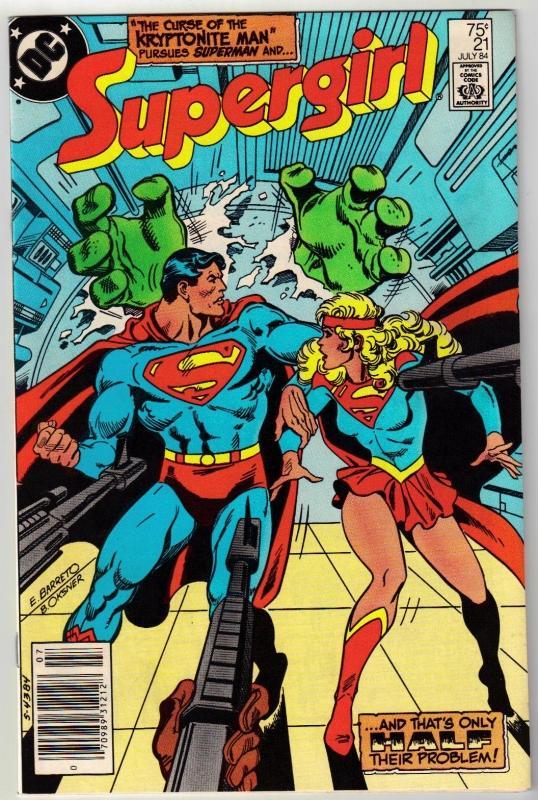 Supergirl #21 comic book near mint 9.4