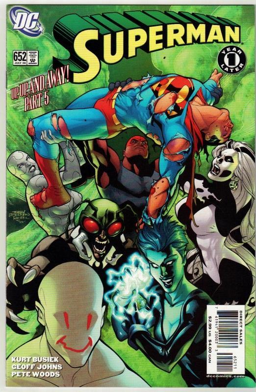 Superman #652 comic book near mint 9.4