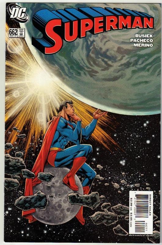 Superman #662 comic book near mint 9.4