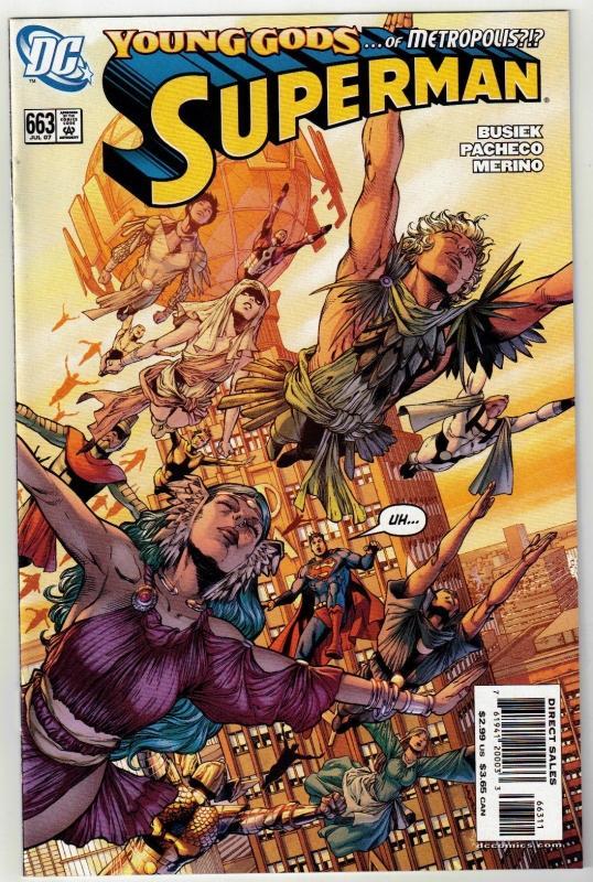 Superman #663 comic book mint 9.8