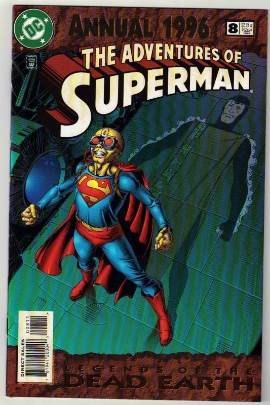 Adventures of Superman annual #8 comic book near mint 9.4