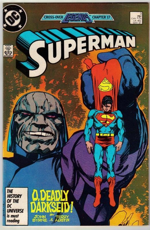 Superman #3 comic book near mint 9.4