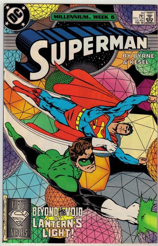 Superman #14 comic book near mint 9.4