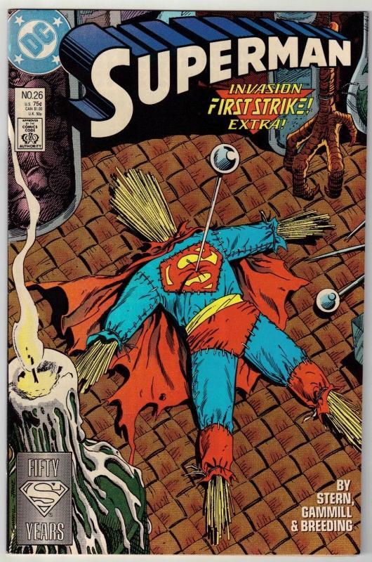 Superman #26 comic book near mint 9.4
