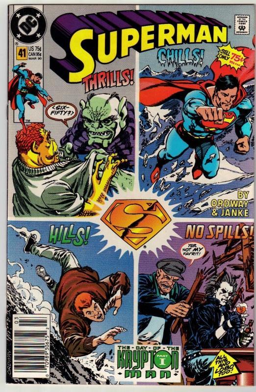 Superman #41 comic book mint 9.8