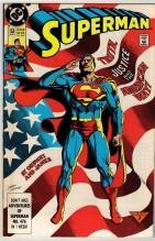 Superman #53 comic book near mint 9.4