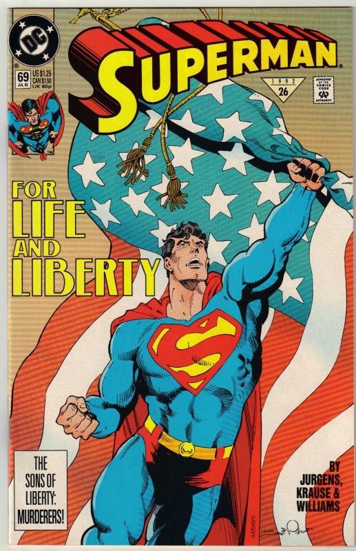 Superman #69 comic book mint 9.8
