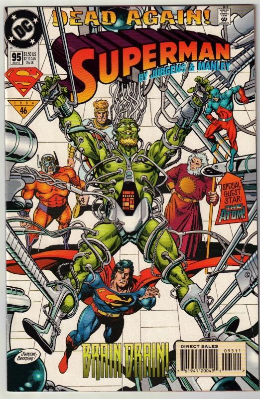 Superman #95 comic book mint 9.8